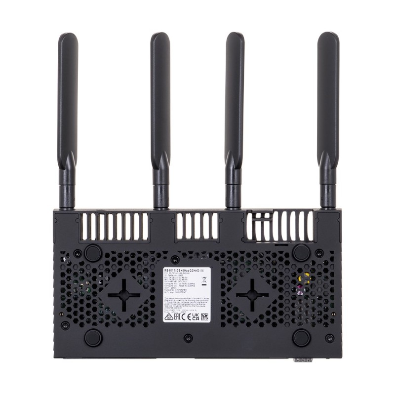Mikrotik RB4011iGS+5HacQ2HnD-IN wireless router Gigabit Ethernet Dual-band (2.4 GHz / 5 GHz) Black Mikrotik RB4011iGS+5HacQ2HnD-IN wireless router Gigabit Ethernet Dual-band (2.4 GHz / 5 GHz) Black