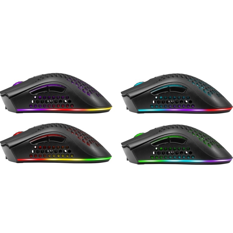 Defender GM-709L Warlock 52709 Wireless mouse for gamers with RGB backlighting Defender GM-709L Warlock 52709 Wireless mouse for gamers with RGB backlighting