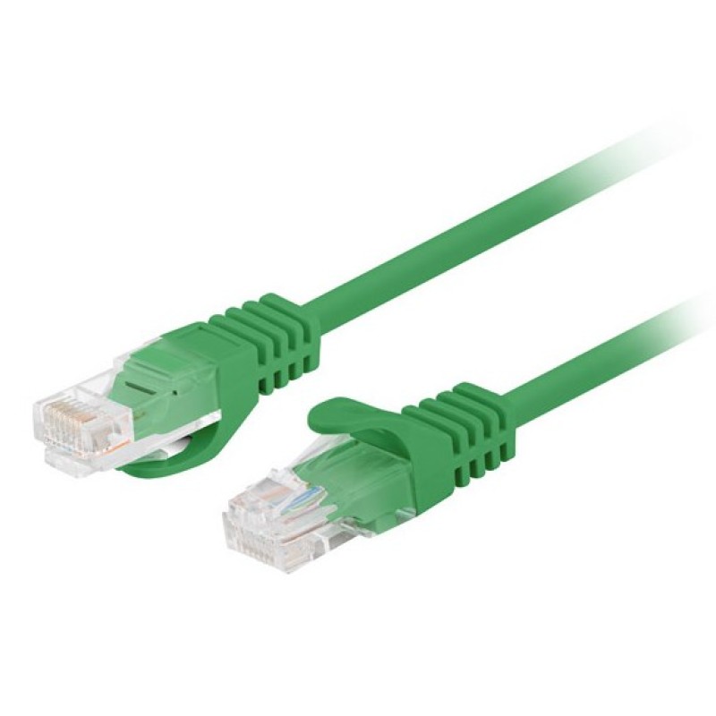 PATCHCORD KAT.6 UTP 3M ZIELONY FLUKE PASSED LANBERG 10-PACK PATCHCORD KAT.6 UTP 3M ZIELONY FLUKE PASSED LANBERG 10-PACK