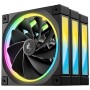 DeepCool FL12R-3 IN 1 Computer case Fan 12 cm Black 3 pc(s)