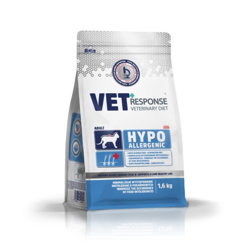 VET RESPONSE Hypoallergenic - dry cat food - 1,6kg VET RESPONSE Hypoallergenic - dry cat food - 1,6kg