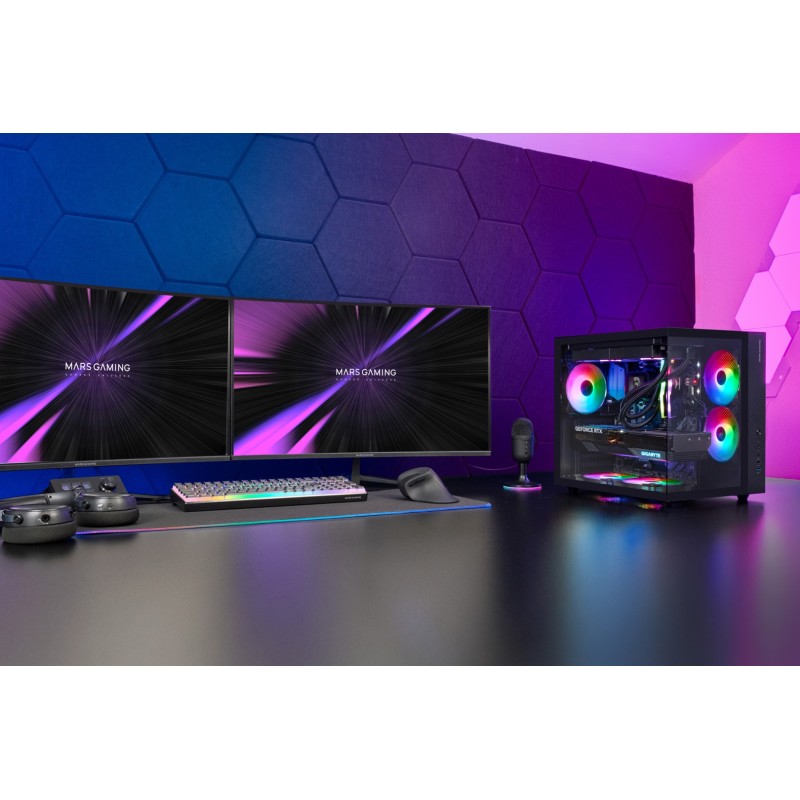 Mars Gaming MCV-ONE Midi Tower Black
