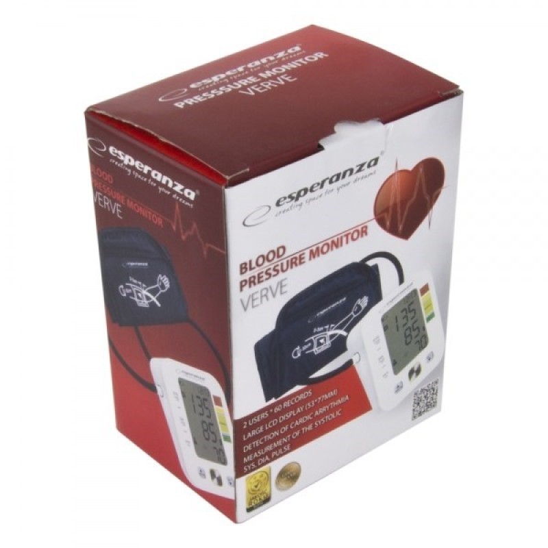 Esperanza ECB003 blood pressure unit Upper arm Semi-automatic Esperanza ECB003 blood pressure unit Upper arm Semi-automatic