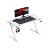Huzaro Hero 2.5 White RGB gaming desk