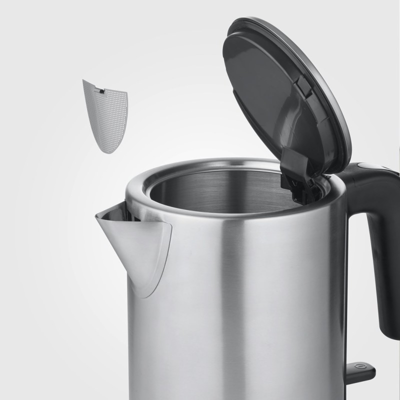 Severin WK 3489 electric kettle 1 L 2400 W Black, Silver Severin WK 3489 electric kettle 1 L 2400 W Black, Silver
