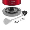 Bosch TWK3P424 electric kettle 1.7 L 2400 W Grey, Red Bosch TWK3P424 electric kettle 1.7 L 2400 W Grey, Red