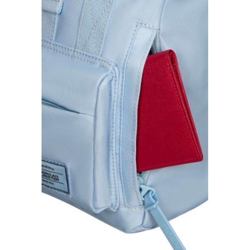 American Tourister Urban Groove Backpack City Mini Pastel Blue American Tourister Urban Groove Backpack City Mini Pastel Blue