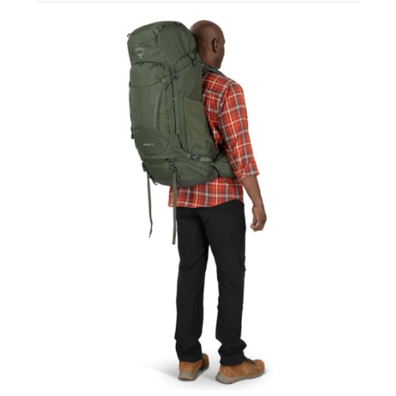 Osprey Kestrel 58 Khaki L/XL Trekking Backpack Osprey Kestrel 58 Khaki L/XL Trekking Backpack