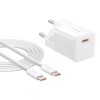 Baseus P10110909213-01 USB-C GaN5 mini 25W mains charger White Baseus P10110909213-01 USB-C GaN5 mini 25W mains charger White