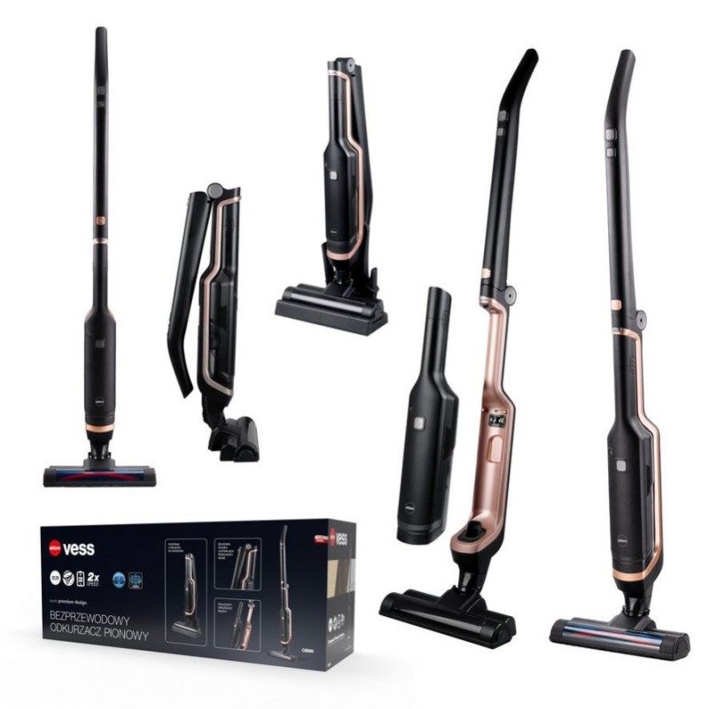 OB90 ELDOM, VESS upright vacuum cleaner, cordless, electric brush OB90 ELDOM, VESS upright vacuum cleaner, cordless, electric brush