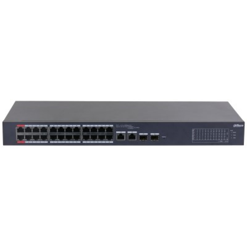 Dahua Technology DH-CS4226-24ET-240 network switch Managed L2 Gigabit Ethernet (10/100/1000) Power over Ethernet (PoE) Black Dahua Technology DH-CS4226-24ET-240 network switch Managed L2 Gigabit Ethernet (10/100/1000) Power over Ethernet (PoE) Black