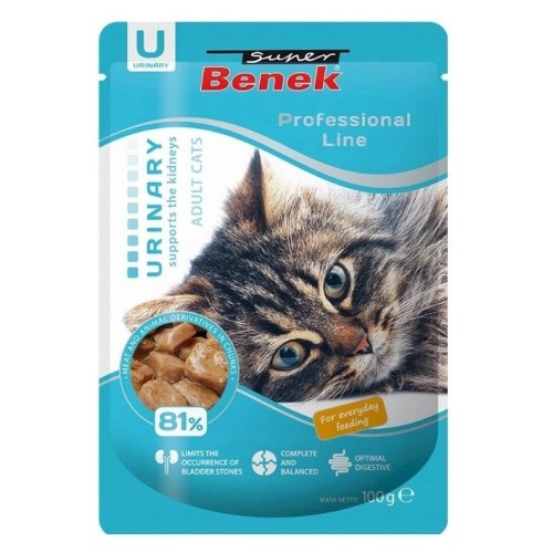 SUPER BENEK Urinary - wet cat food - 100g SUPER BENEK Urinary - wet cat food - 100g