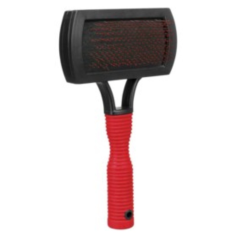 TRIXIE One-sided plastic brush 2301 - Pet brush - 1 piece TRIXIE One-sided plastic brush 2301 - Pet brush - 1 piece