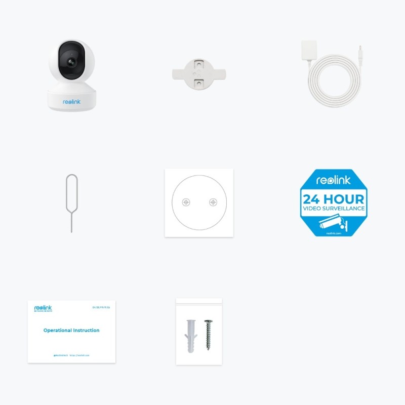 IP Camera REOLINK E1 PRO v2 White IP Camera REOLINK E1 PRO v2 White