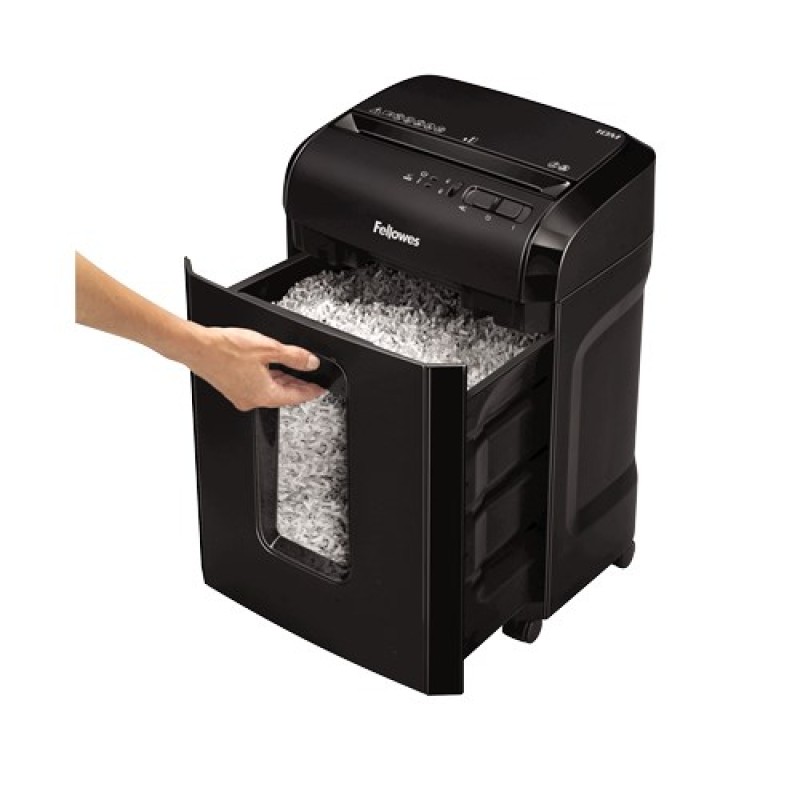 Fellowes Powershred 10M paper shredder Micro-cut shredding Black Fellowes Powershred 10M paper shredder Micro-cut shredding Black