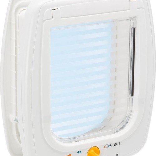 FERPLAST Swing 9 - Door for medium dogs and large cats, white