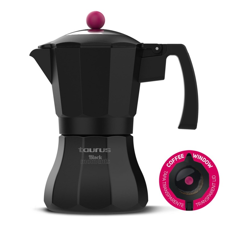 Taurus Black Moments 3 Moka pot Taurus Black Moments 3 Moka pot
