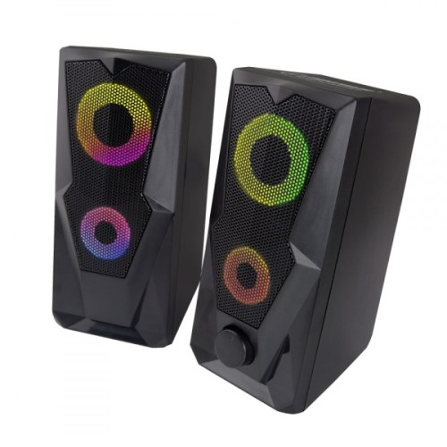Esperanza EGS103 Speakers 2.0 LED Black 6W Esperanza EGS103 Speakers 2.0 LED Black 6W