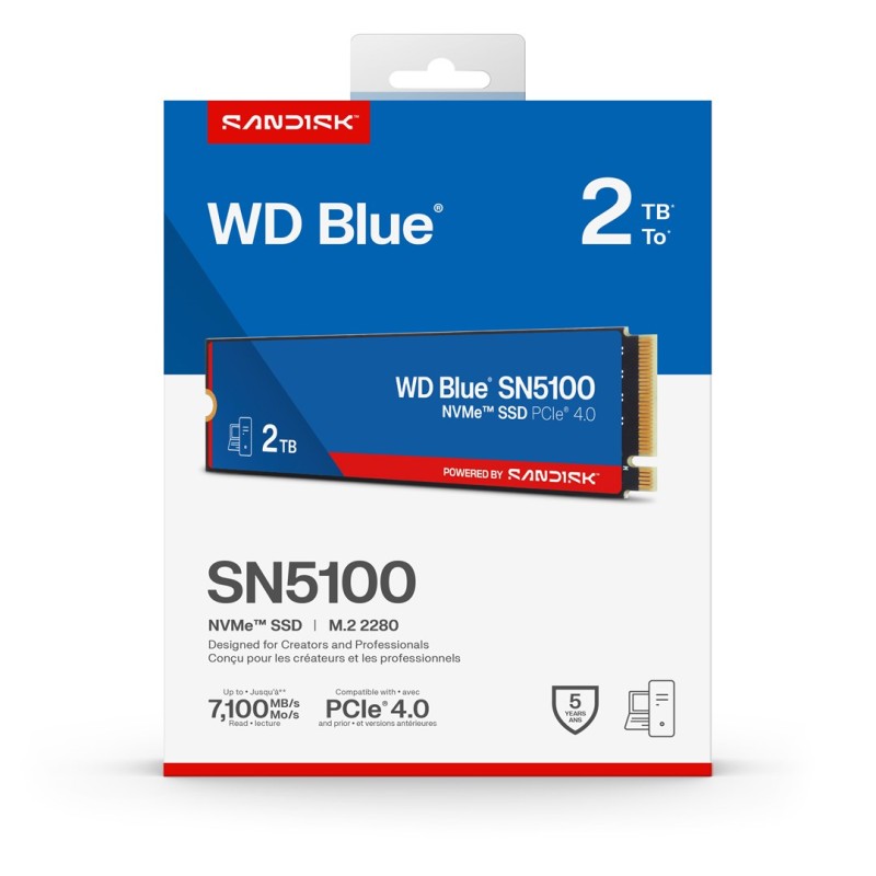 SanDisk 2TB WD Blue® SN5100 NVMe™ SSD