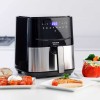 Taurus AF1450XD Single 5 L Stand-alone 1450 W Hot air fryer Black, Stainless steel