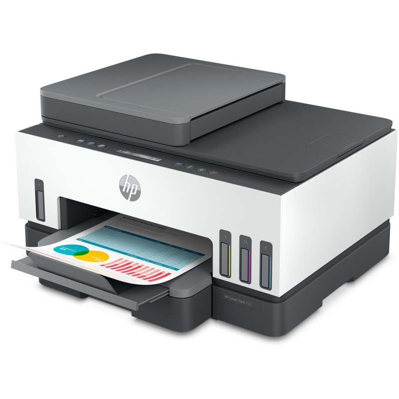 HP Smart Tank 750 All-in-One Thermal inkjet A4 4800 x 1200 DPI 15 ppm Wi-Fi HP Smart Tank 750 All-in-One Thermal inkjet A4 4800 x 1200 DPI 15 ppm Wi-Fi