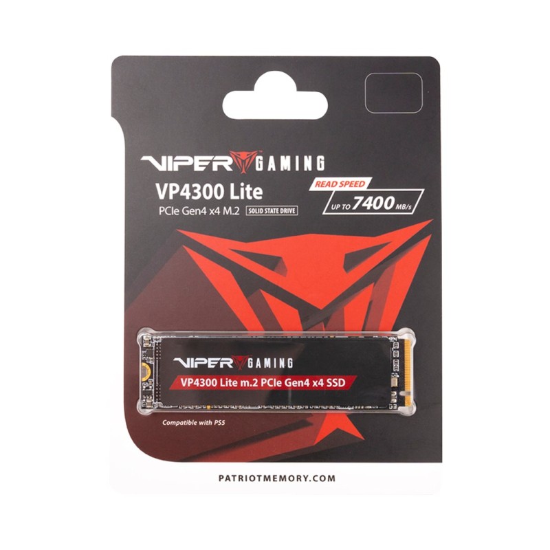 Patriot Memory VP4300 Lite 2 TB M.2 PCI Express 4.0 NVMe Patriot Memory VP4300 Lite 2 TB M.2 PCI Express 4.0 NVMe