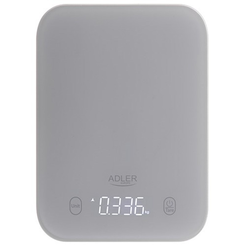 ADLER AD 3181 grey kitchen scale ADLER AD 3181 grey kitchen scale