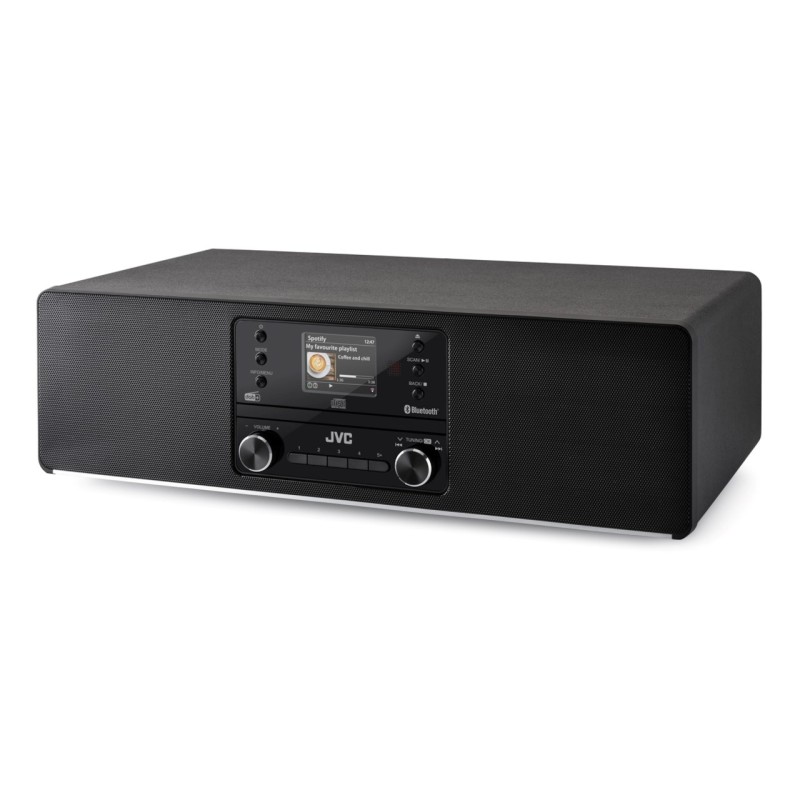 JVC RD-E984B - All-in-one mini tower, black