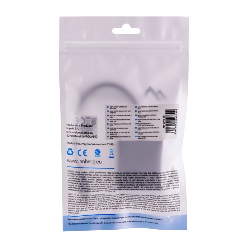 LANBERG CABLE USB 2.0 MICRO-B (M) - A (M) 1.8M QC LANBERG CABLE USB 2.0 MICRO-B (M) - A (M) 1.8M QC