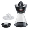 Bosch MCP72GPB citrus press Plastic, Stainless steel Black, Transparent