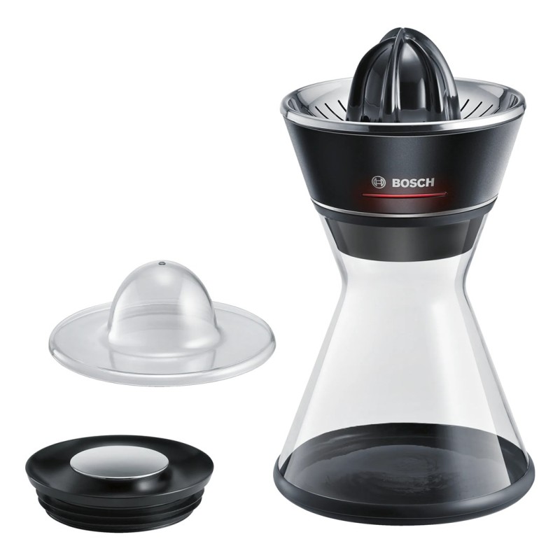Bosch MCP72GPB citrus press Plastic, Stainless steel Black, Transparent Bosch MCP72GPB citrus press Plastic, Stainless steel Black, Transparent