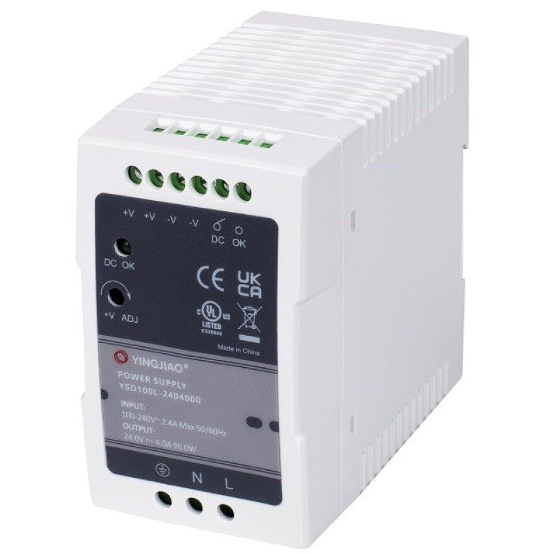 Yingjiao DIN power supply YSD100L  24V 4A 96W