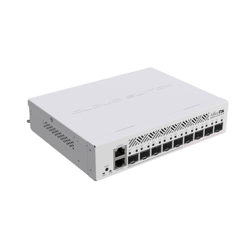 Mikrotik CRS310-1G-5S-4S+IN network switch Managed L3 Power over Ethernet (PoE) 1U Mikrotik CRS310-1G-5S-4S+IN network switch Managed L3 Power over Ethernet (PoE) 1U