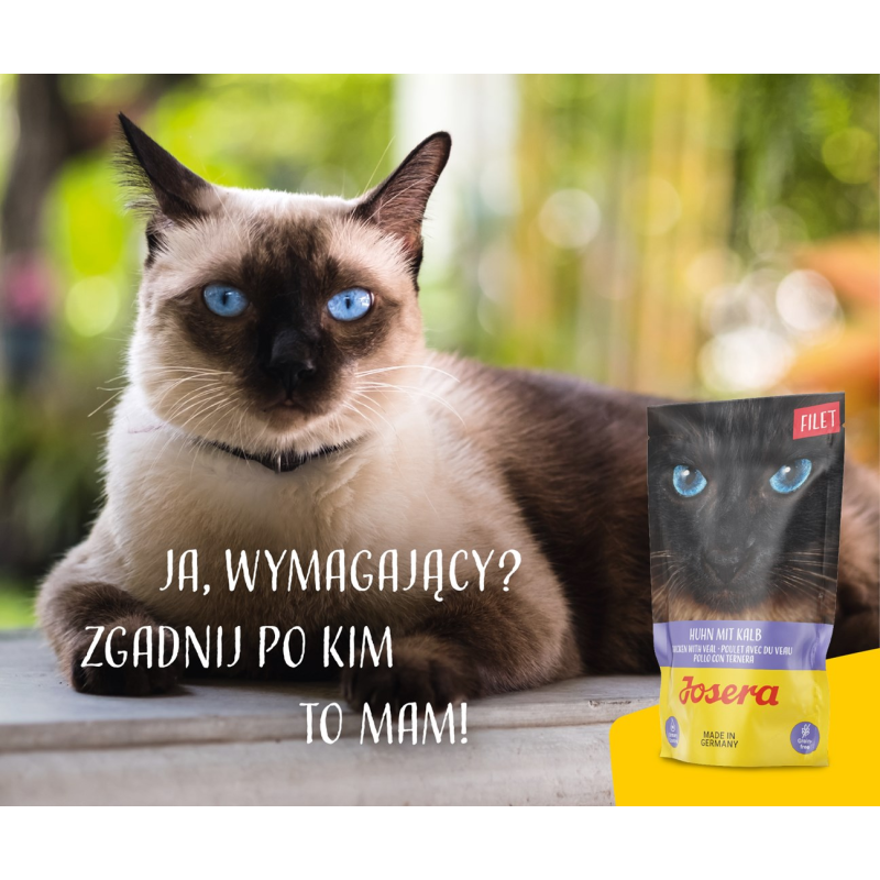 JOSERA Chicken fillet with veal - wet cat food - 70 g