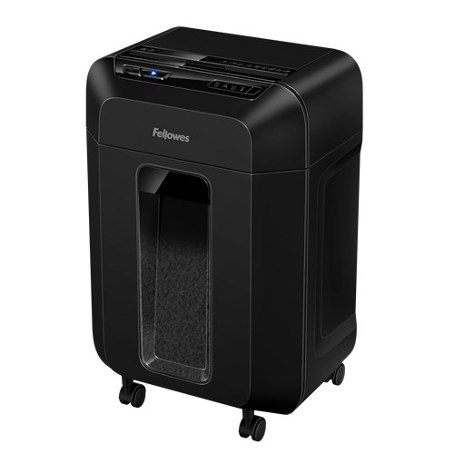 Fellowes AutoMax 90M paper shredder Micro-cut shredding Black