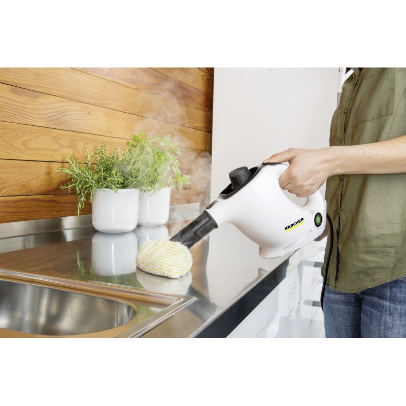 Kärcher SC 1 Cylinder steam cleaner 1200 W Black, White Kärcher SC 1 Cylinder steam cleaner 1200 W Black, White