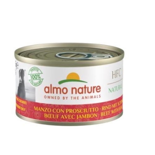 ALMO Nature HFC NATURAL beef and ham - wet dog food - 95 g ALMO Nature HFC NATURAL beef and ham - wet dog food - 95 g