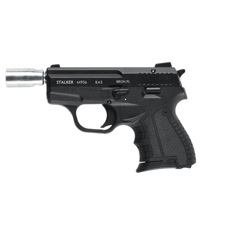 STALKER M906 BAS .22 Long Blank (6 mm) black alarm signal pistol STALKER M906 BAS .22 Long Blank (6 mm) black alarm signal pistol