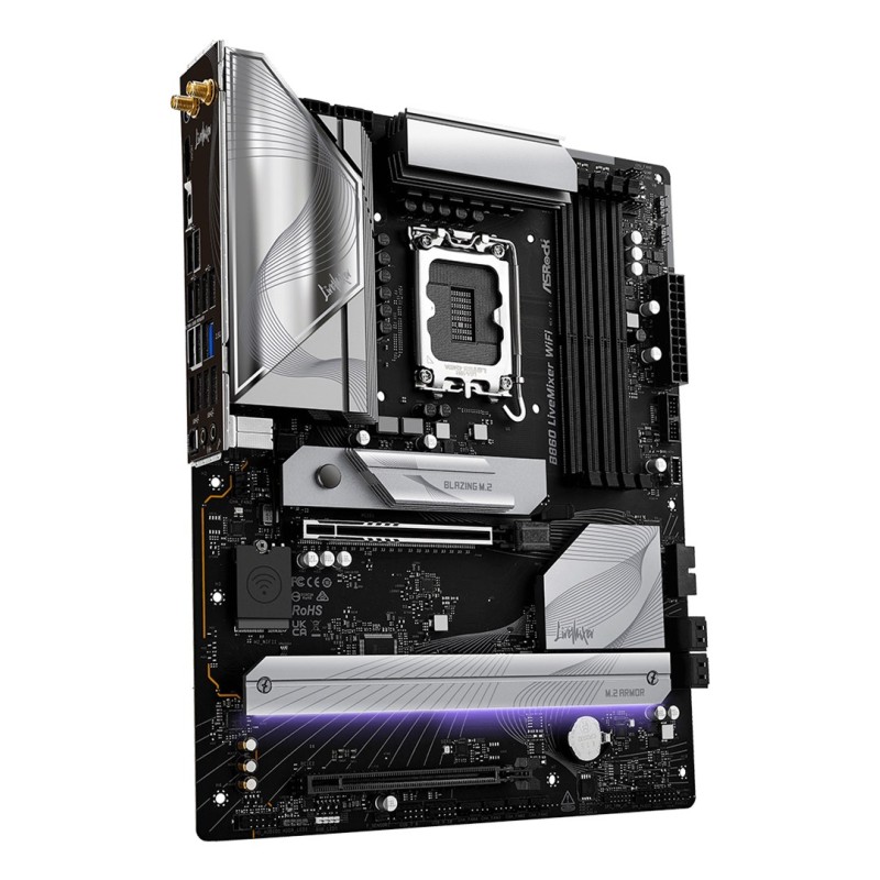 Asrock B860 LiveMixer WiFi Intel B860 LGA 1851 (Socket V1) ATX Asrock B860 LiveMixer WiFi Intel B860 LGA 1851 (Socket V1) ATX
