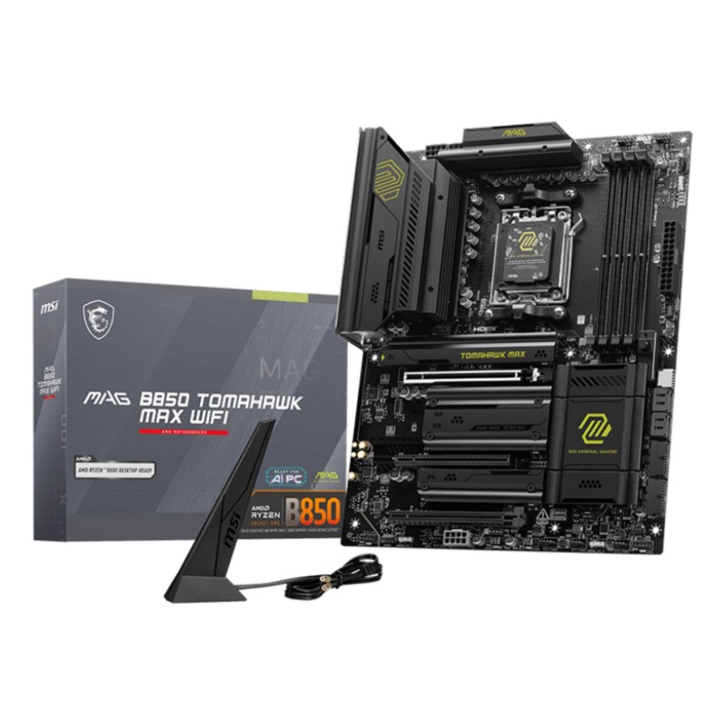 MSI MAG B850 TOMAHAWK MAX WIFI motherboard AMD B850 Socket AM5 ATX