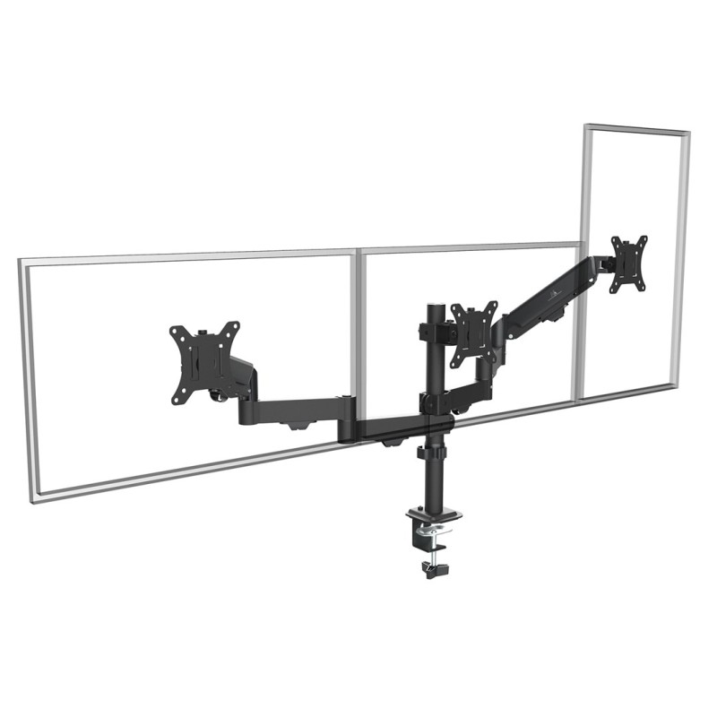 Maclean 3 monitor mount, gas spring, 17
