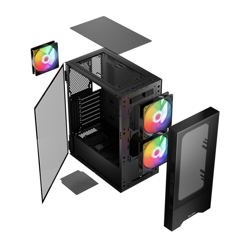 Logic ARYA ARGB MINIDI USB 3.0 Case Black Logic ARYA ARGB MINIDI USB 3.0 Case Black