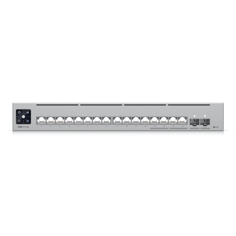 Ubiquiti Pro Max 16 L3 2.5G Ethernet (100/1000/2500) 1U Grey Ubiquiti Pro Max 16 L3 2.5G Ethernet (100/1000/2500) 1U Grey