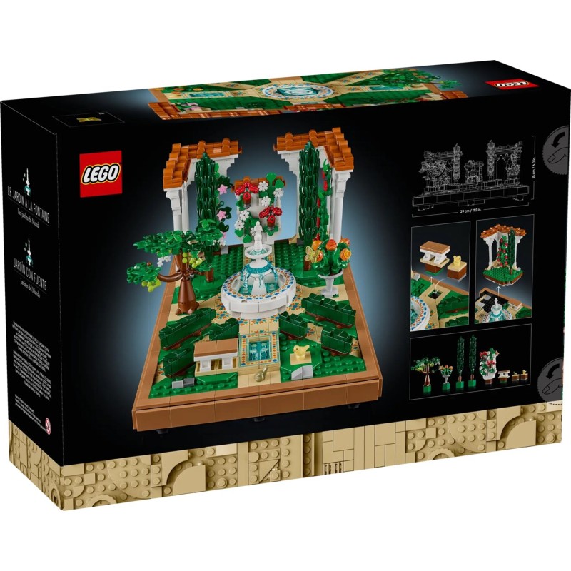 LEGO ICONS 10359 Fountain Garden LEGO ICONS 10359 Fountain Garden