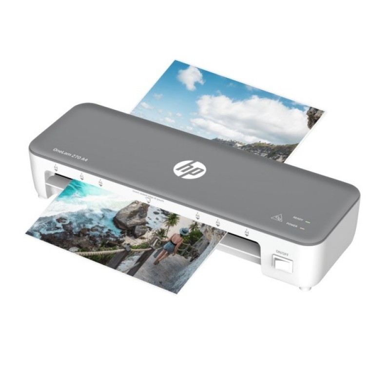 HP OneLam 270 laminator, A4, grey HP OneLam 270 laminator, A4, grey