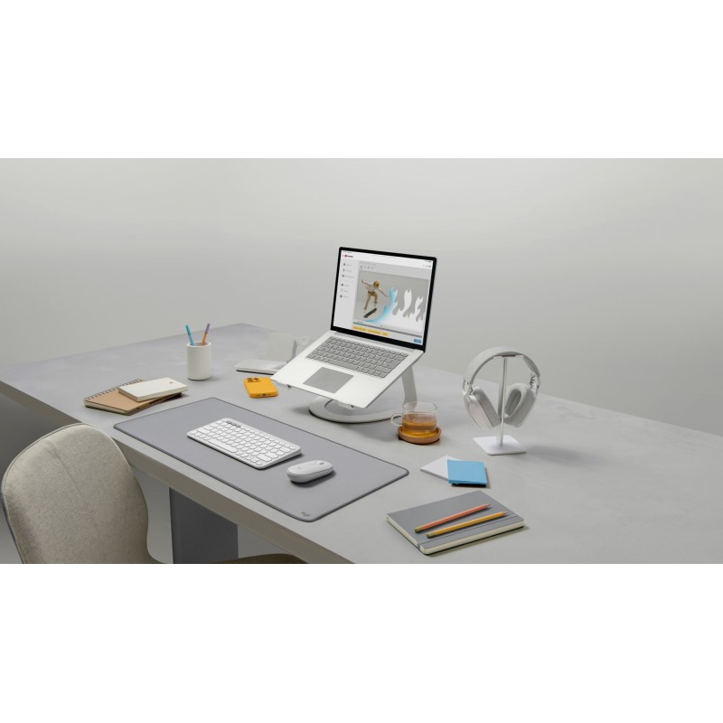 Logitech 910-007013 mouse Travel Ambidextrous RF Wireless + Bluetooth Optical 4000 DPI