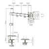 Maclean MC-723 TV mount 177.8 cm (80