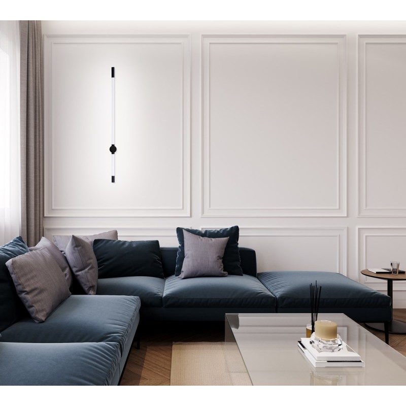 Activejet LED wall lamp AJE-LUNGO Black