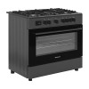 Ravanson KWGE-K90 Cheff Modern Black gas and electric cooker (black) Ravanson KWGE-K90 Cheff Modern Black gas and electric cooker (black)