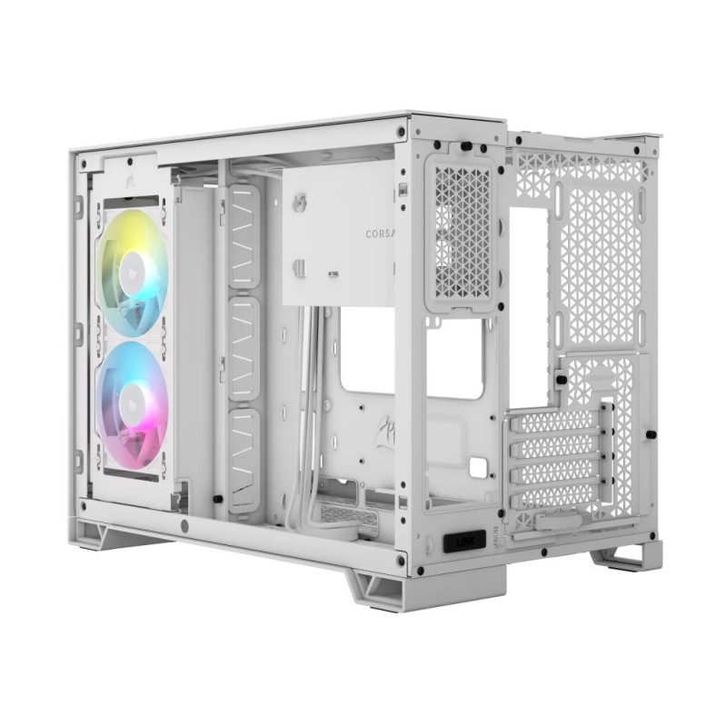 Corsair 2500X RGB Micro Tower White Corsair 2500X RGB Micro Tower White